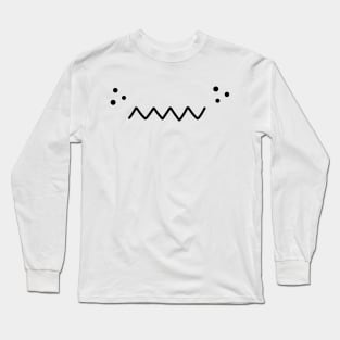 Mouth funny kawaii Long Sleeve T-Shirt